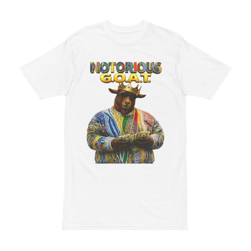 Notorious G.O.A.T. T-Shirt — Biggie Tribute