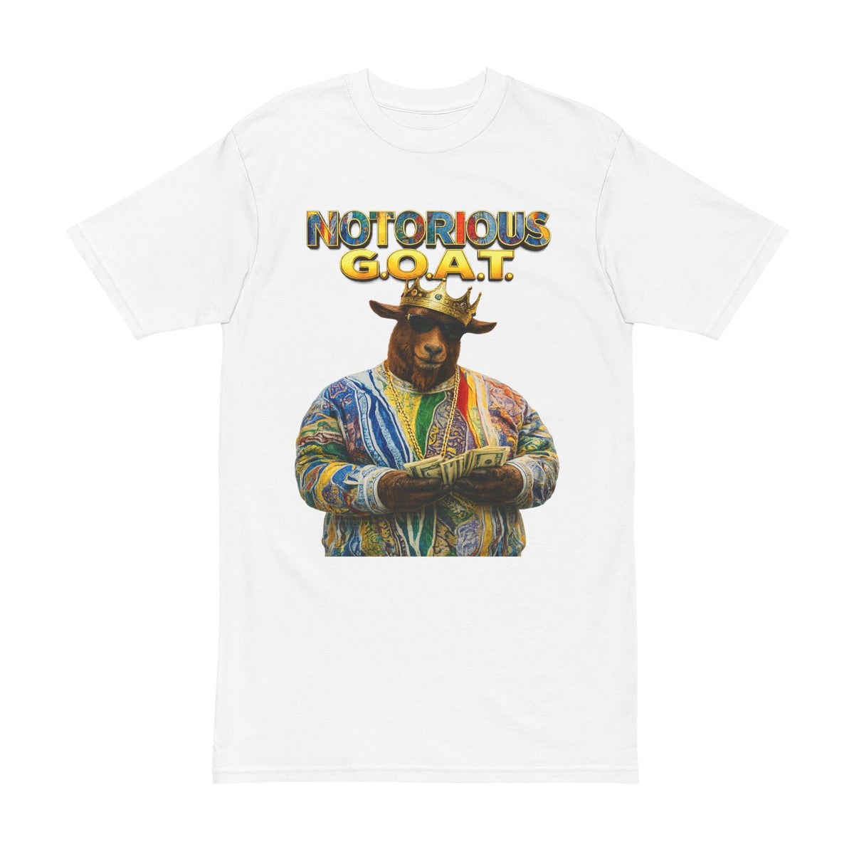 Notorious G.O.A.T. T-Shirt — Biggie Tribute