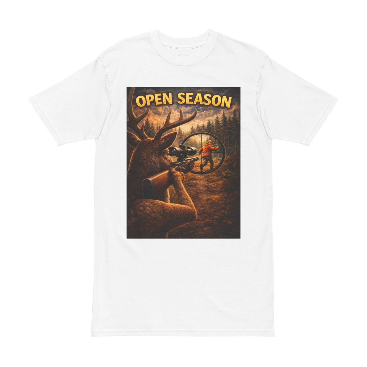 Buck Hunting Tee Funny Hunting Tee