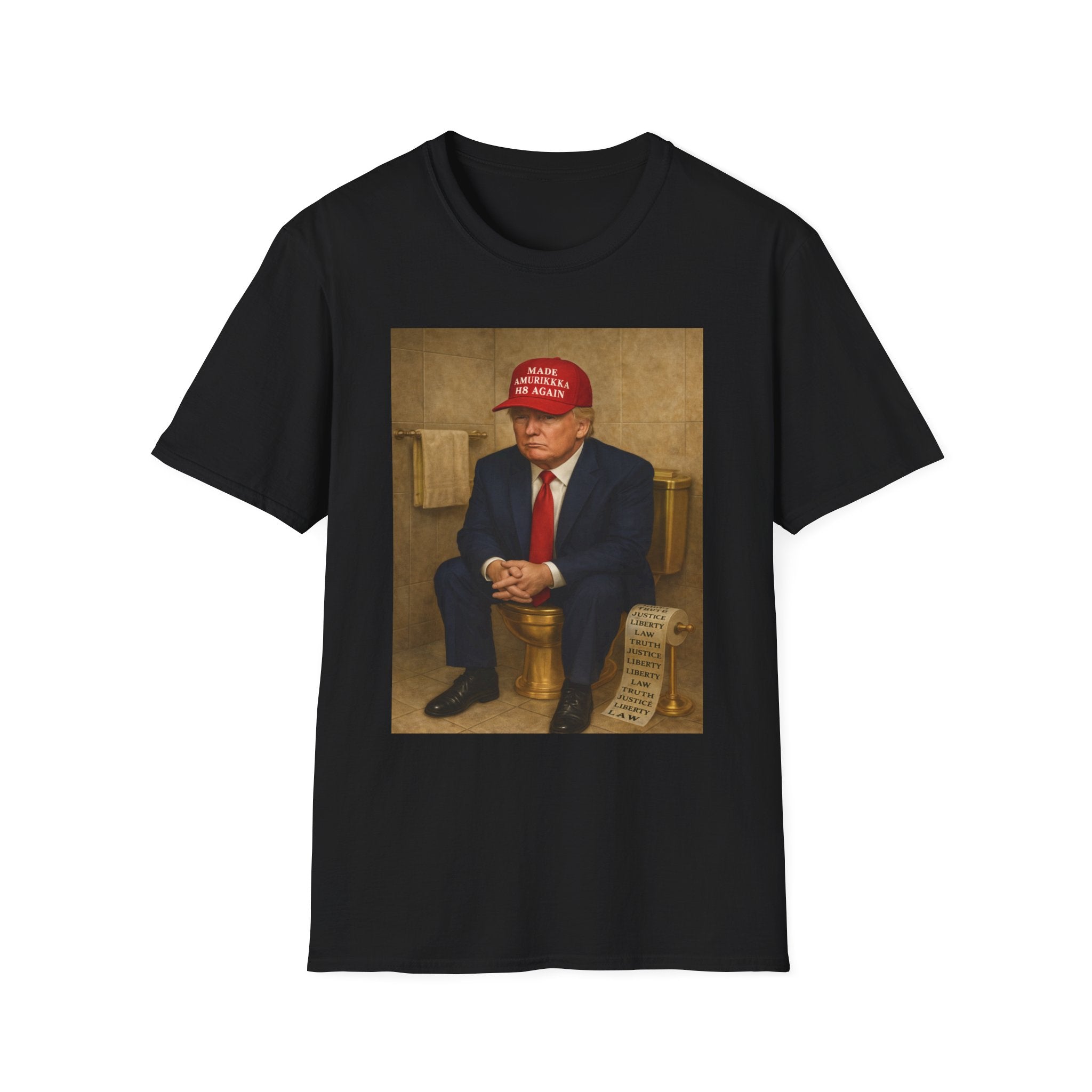 Political Wipe Tee No Kings