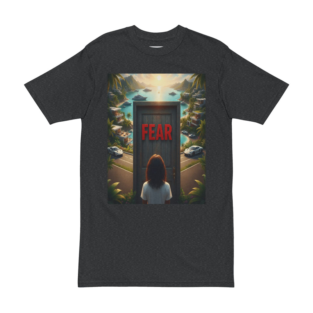 Lady Faces Fear — Motivational Tee Women's Empowerment
