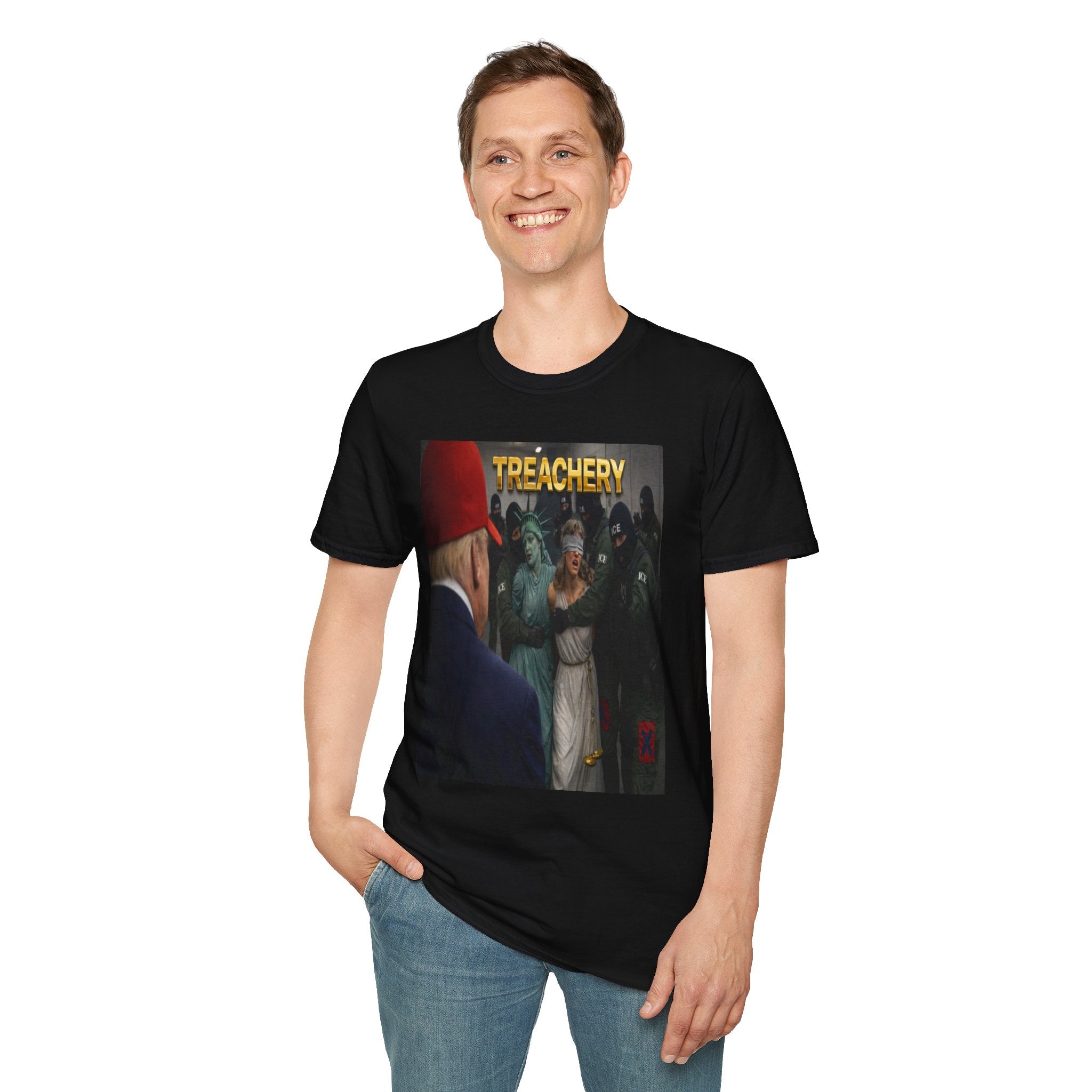 Treachery - No Kings - Political Tee