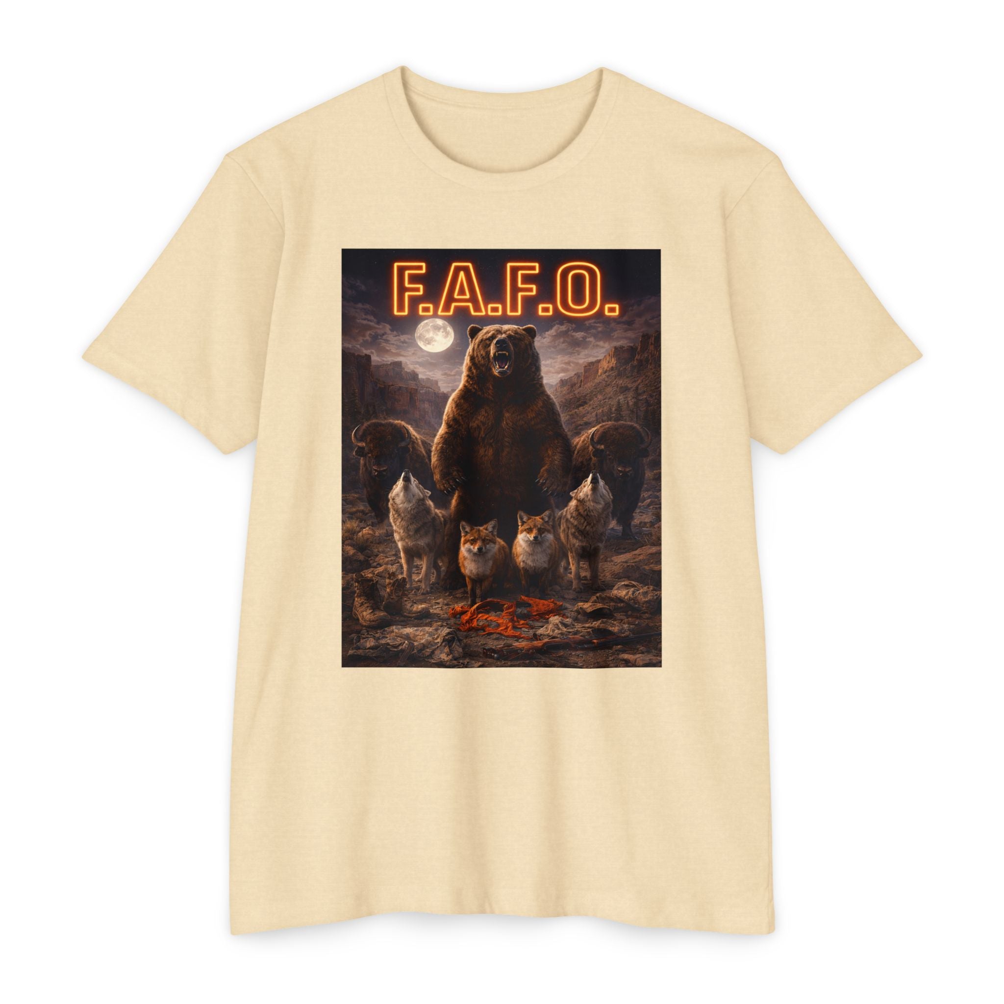 F.A.F.O. Bison & Grizzly Tee