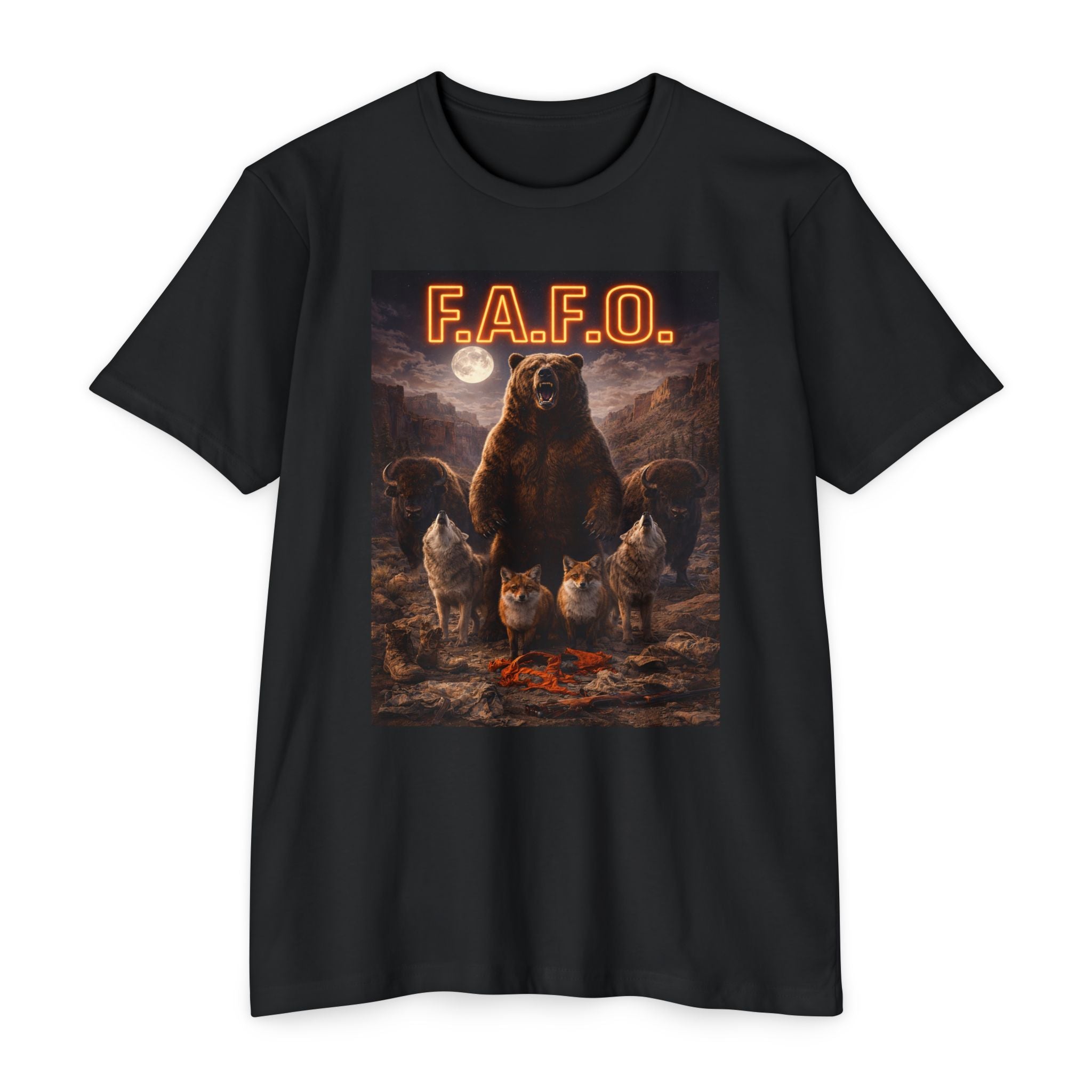 F.A.F.O. Bison & Grizzly Tee