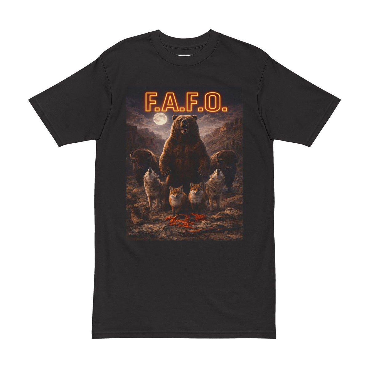 F.A.F.O. Bison & Grizzly Tee