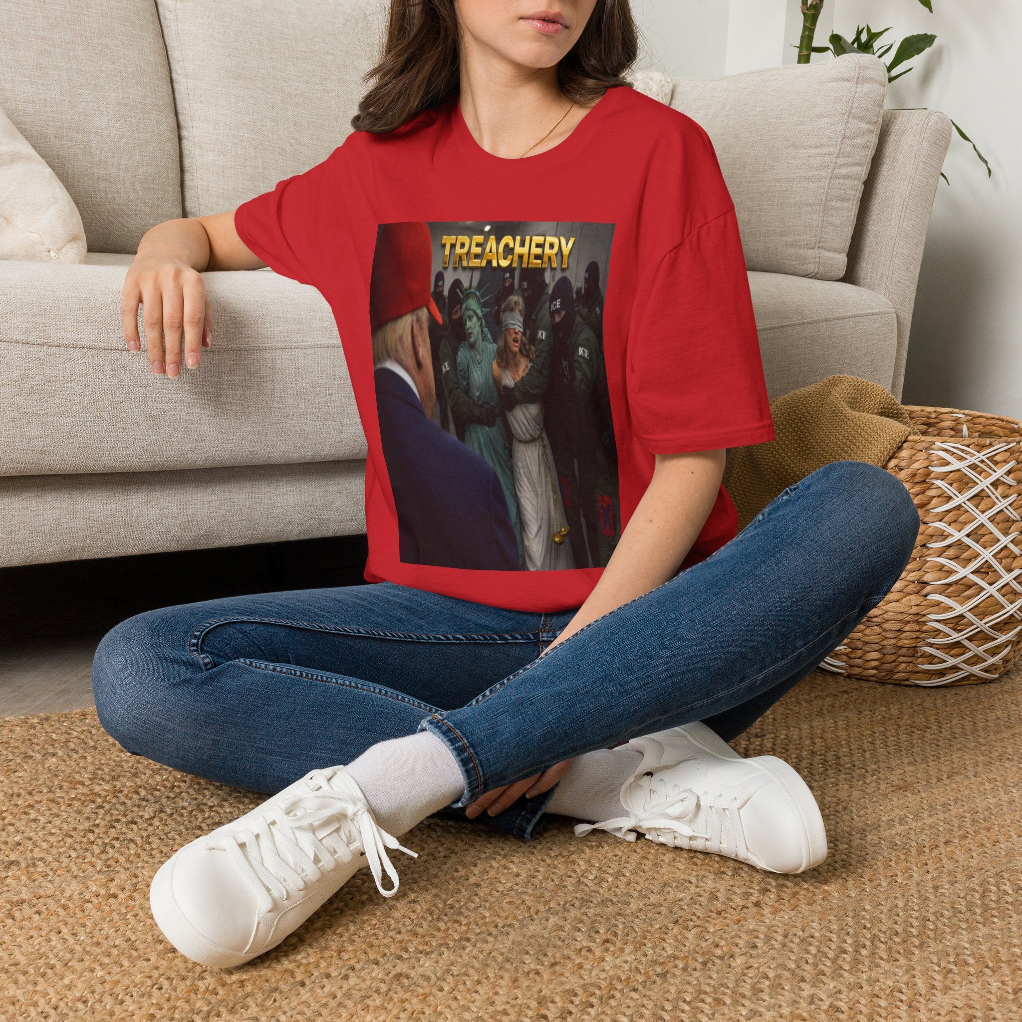 Treachery - No Kings - Political Tee