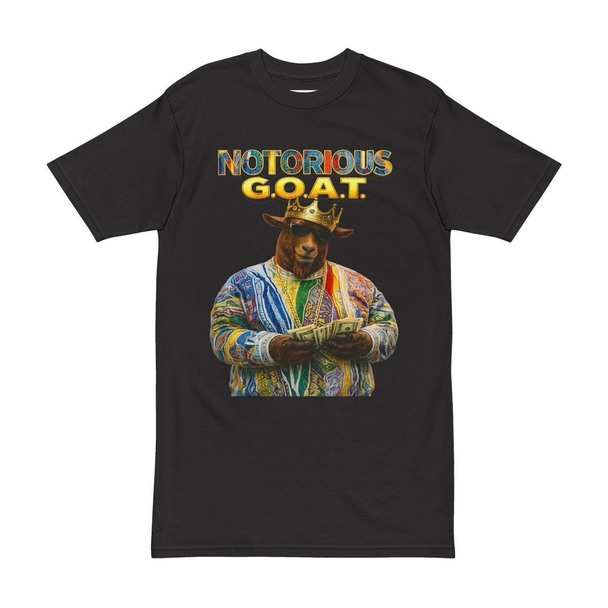 Notorious G.O.A.T. T-Shirt — Biggie Tribute