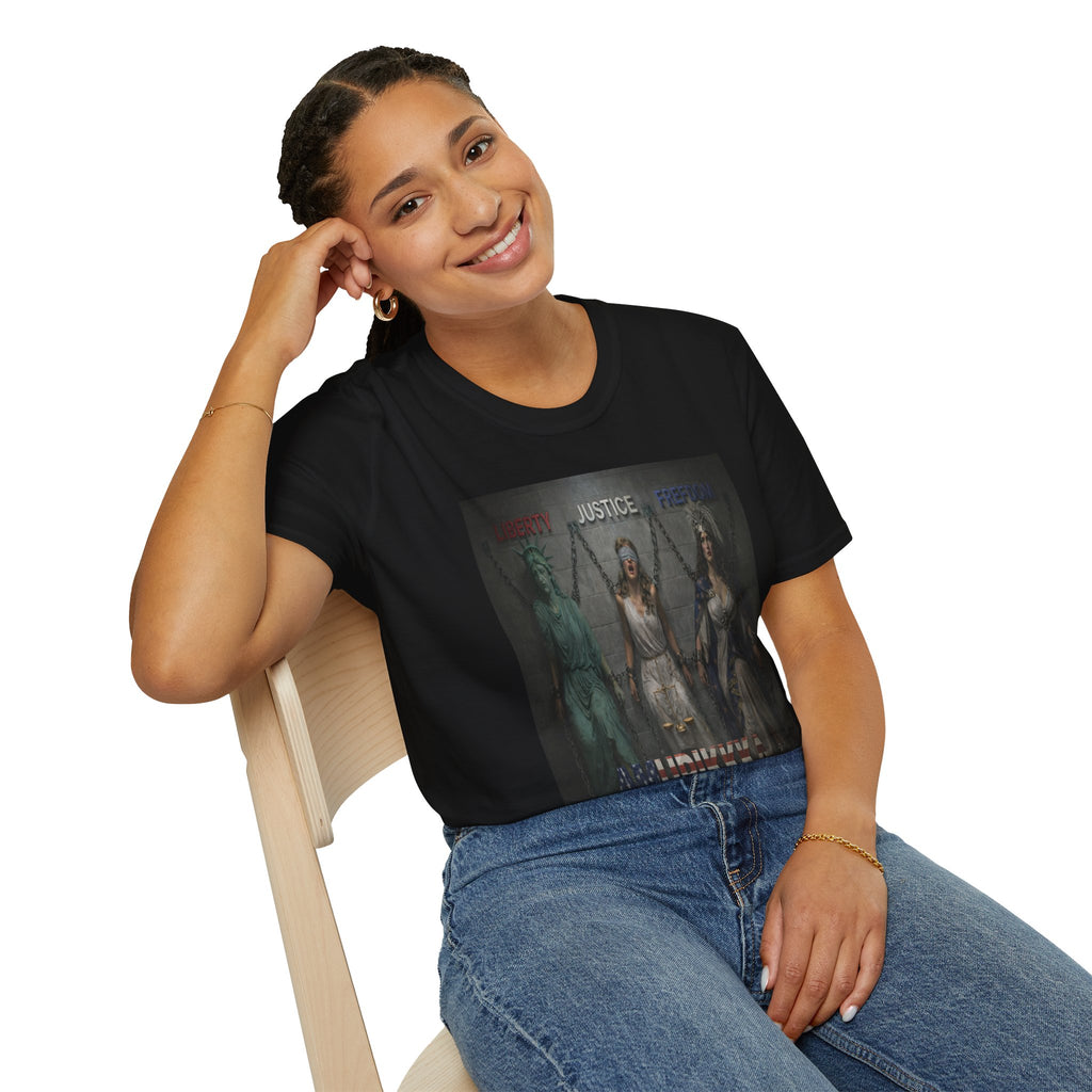Justice Freedom Liberty T-Shirt — Save America