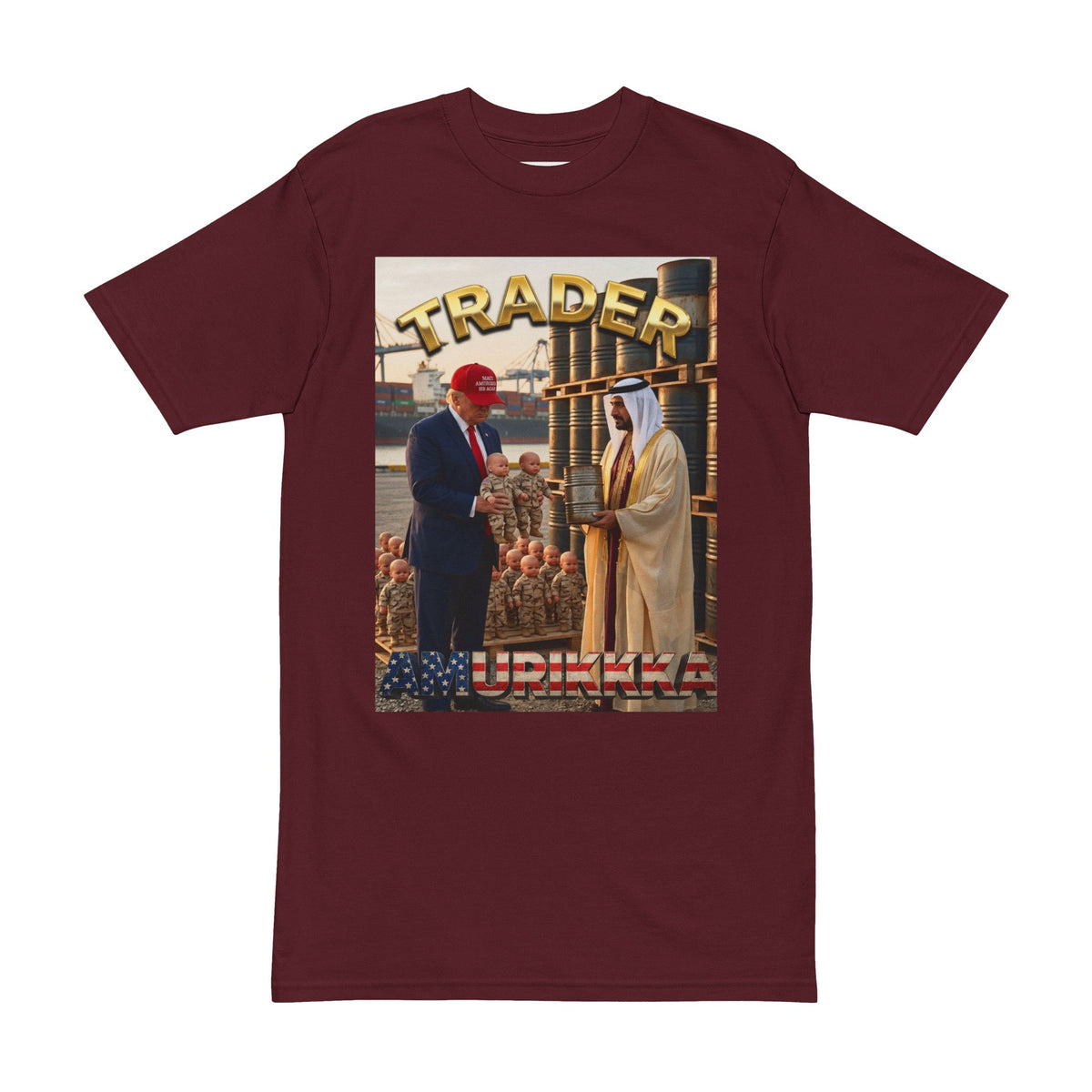 The Trader — Political NO KINGS Tee