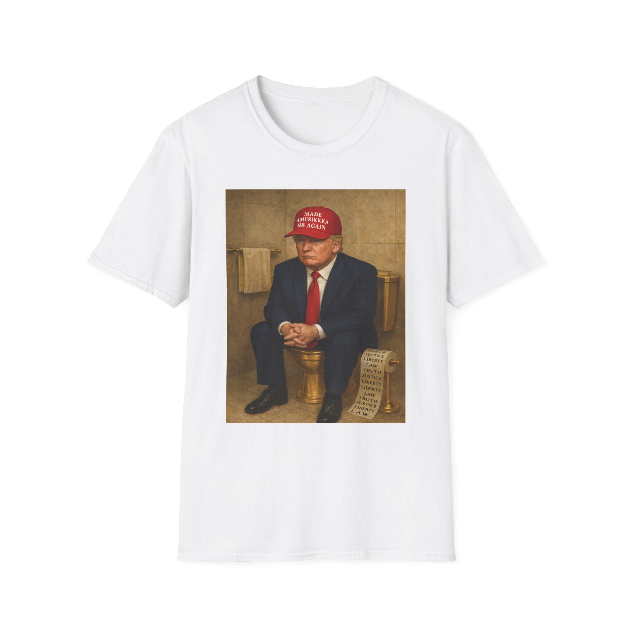Political Wipe Tee No Kings