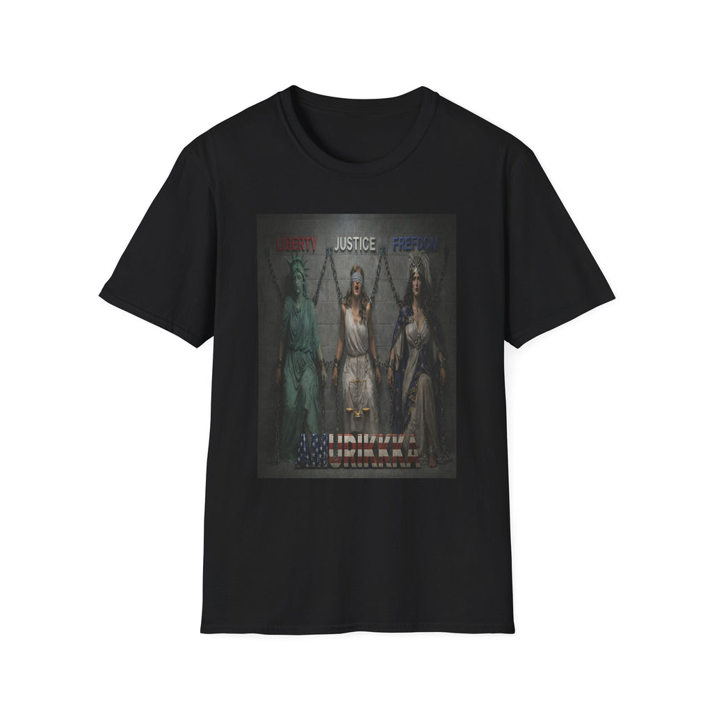 Justice Freedom Liberty T-Shirt — Save America