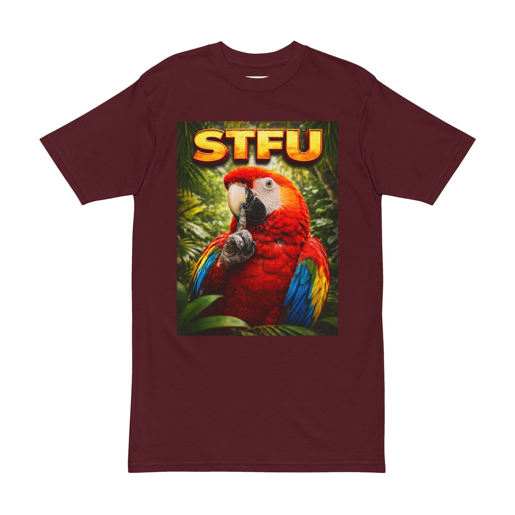 STFU Parrot T-Shirt — funny bird t-shirt