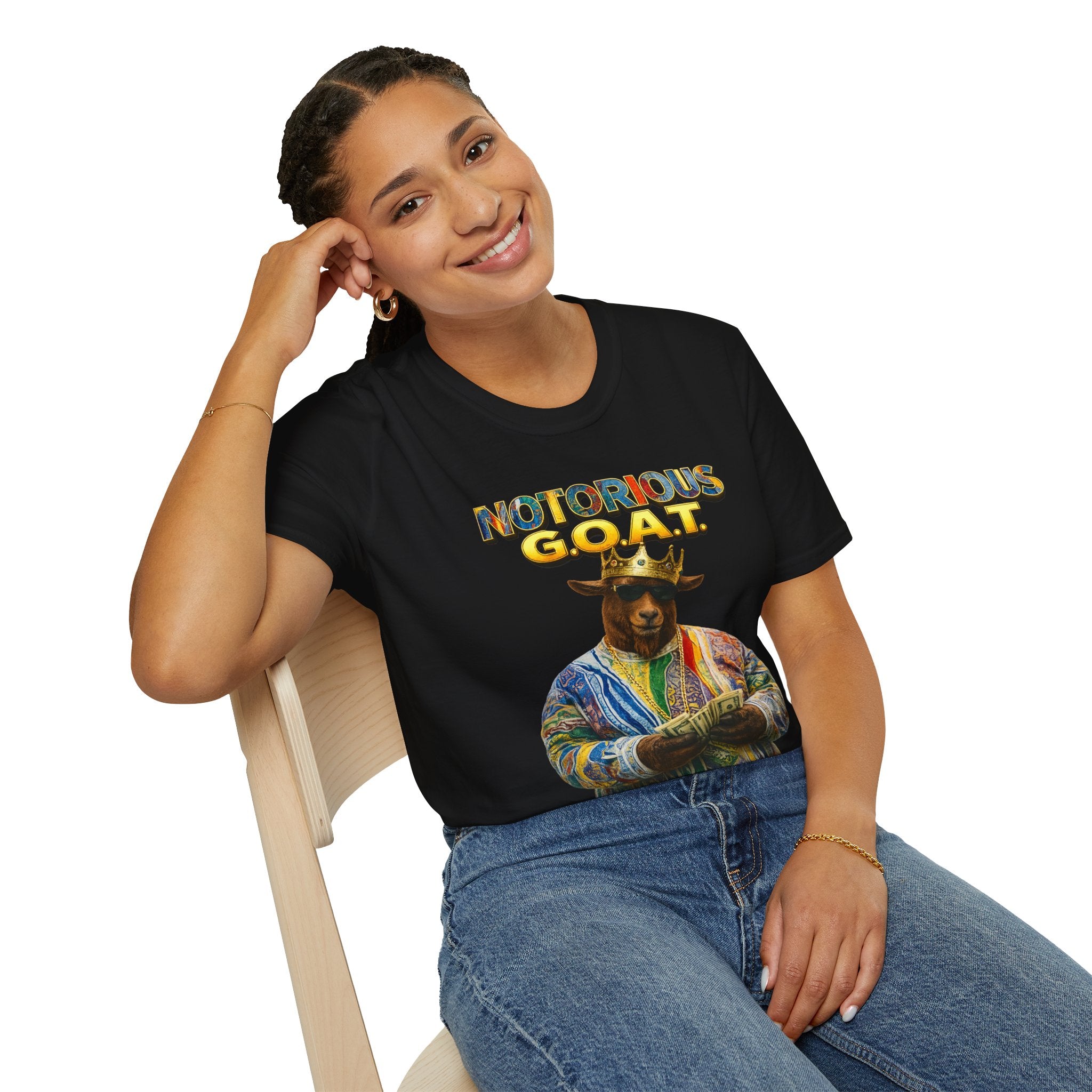 Notorious G.O.A.T. T-Shirt — Biggie Tribute