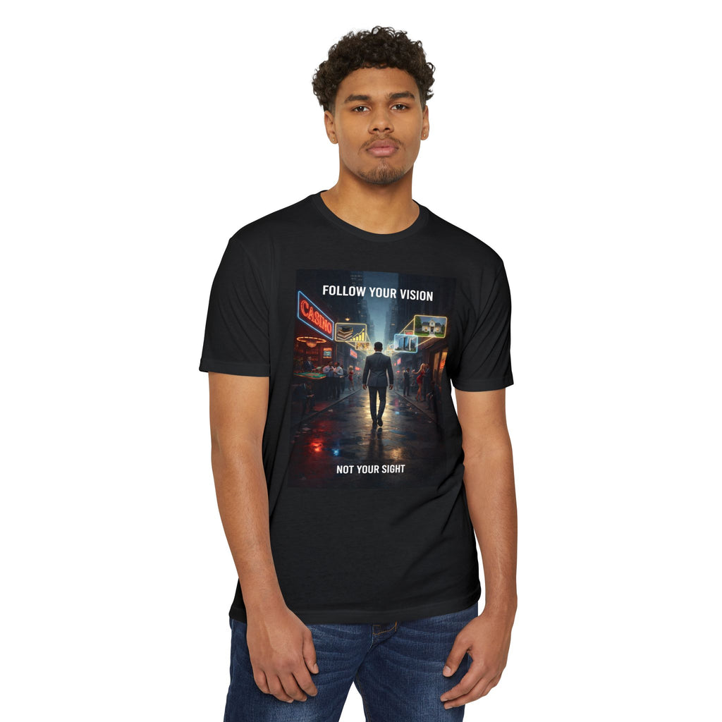 Follow Your Vision — Motivational Graphic Tee