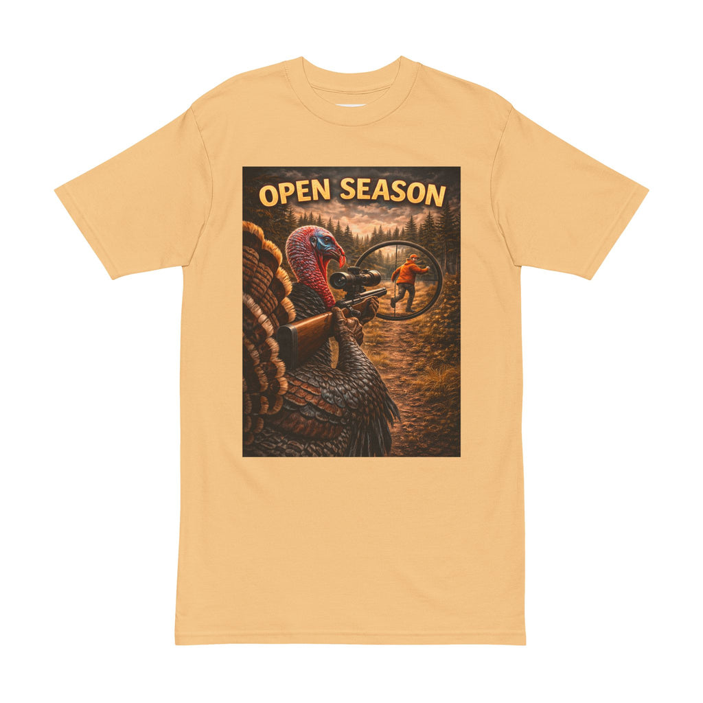 Turkey Hunting Human - Funny Animal Tee