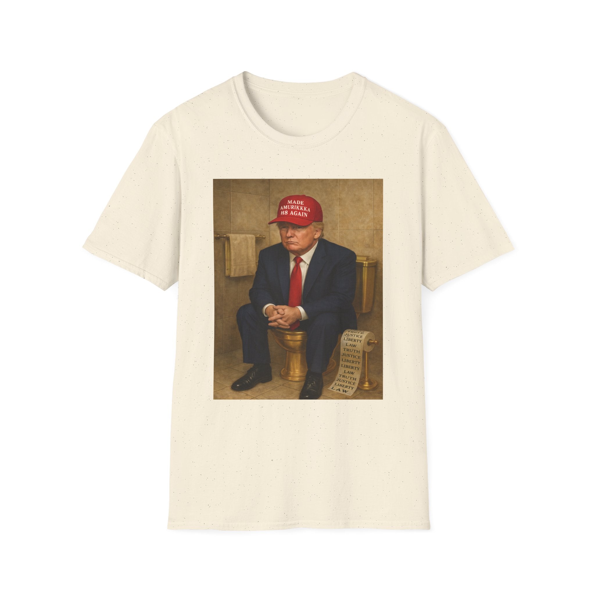 Political Wipe Tee No Kings