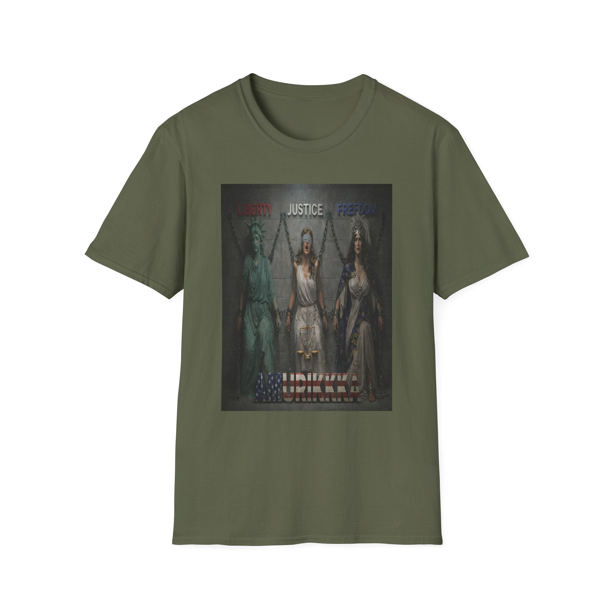 Justice Freedom Liberty T-Shirt — Save America