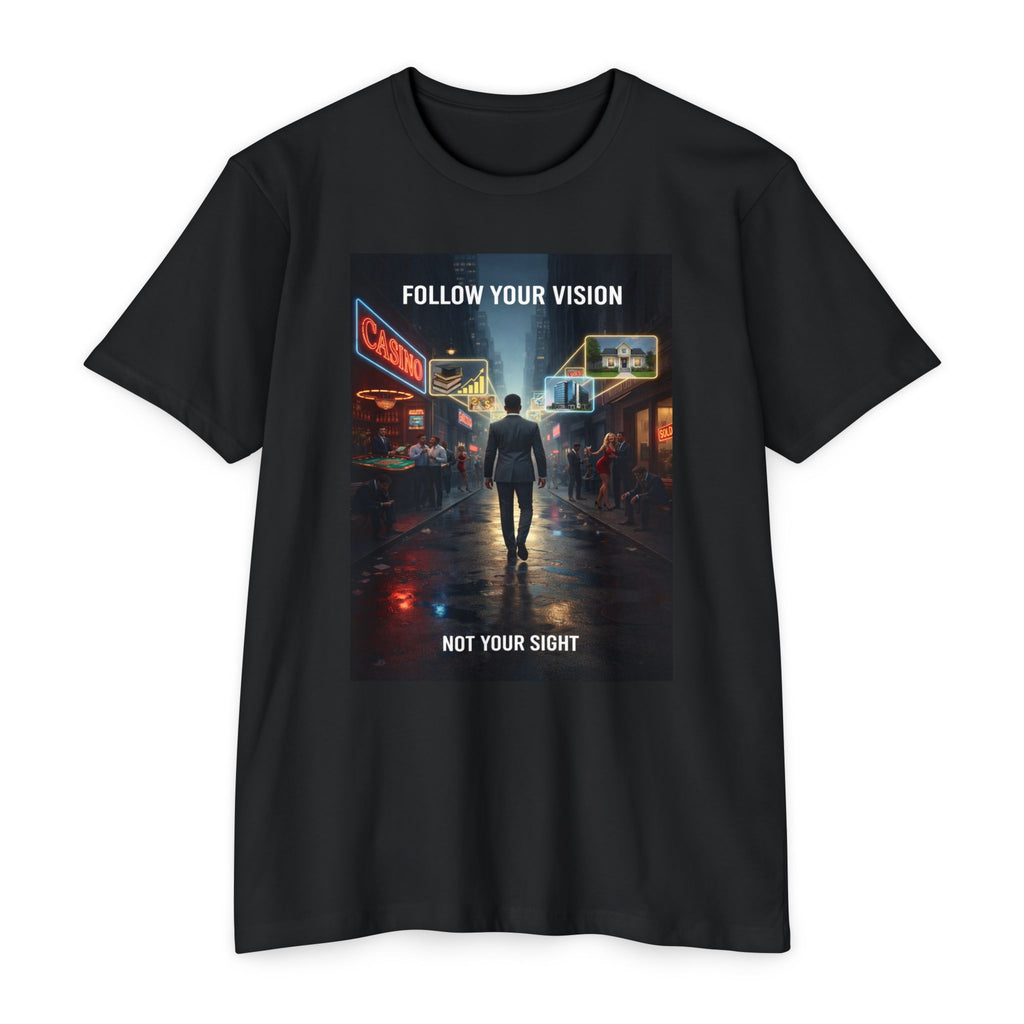 Follow Your Vision — Motivational Graphic Tee