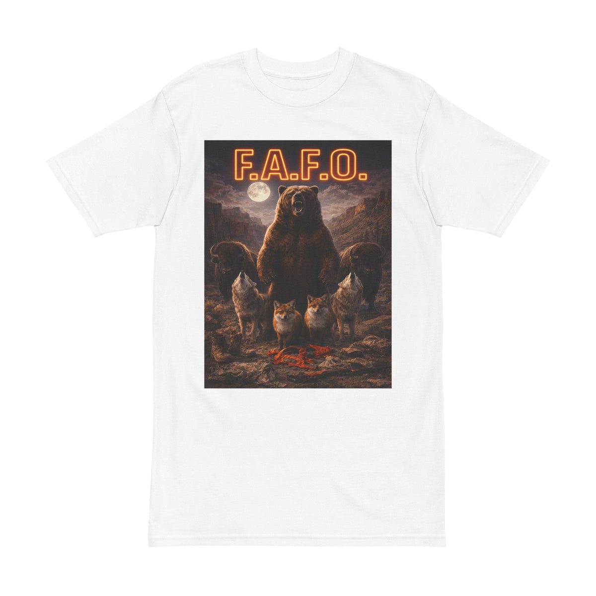 F.A.F.O. Bison & Grizzly Tee