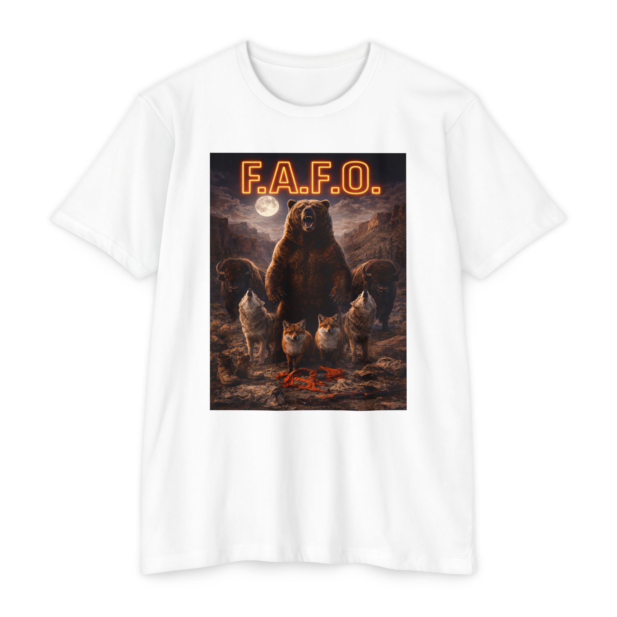 F.A.F.O. Bison & Grizzly Tee