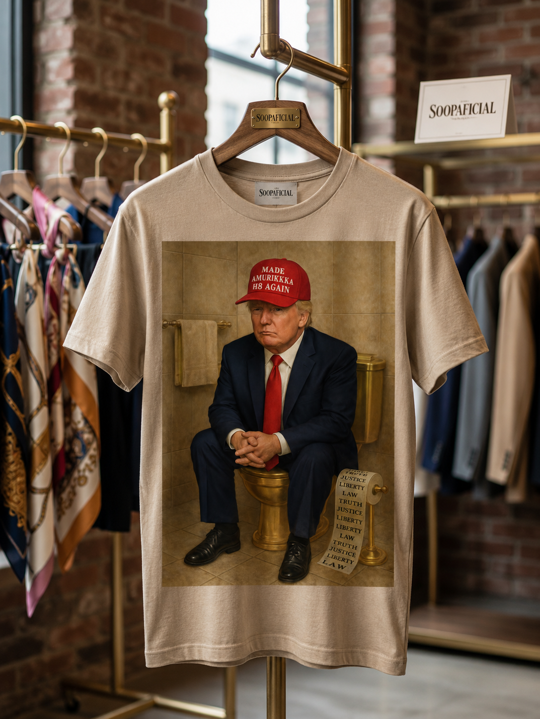 Political Wipe - No Kings Tee