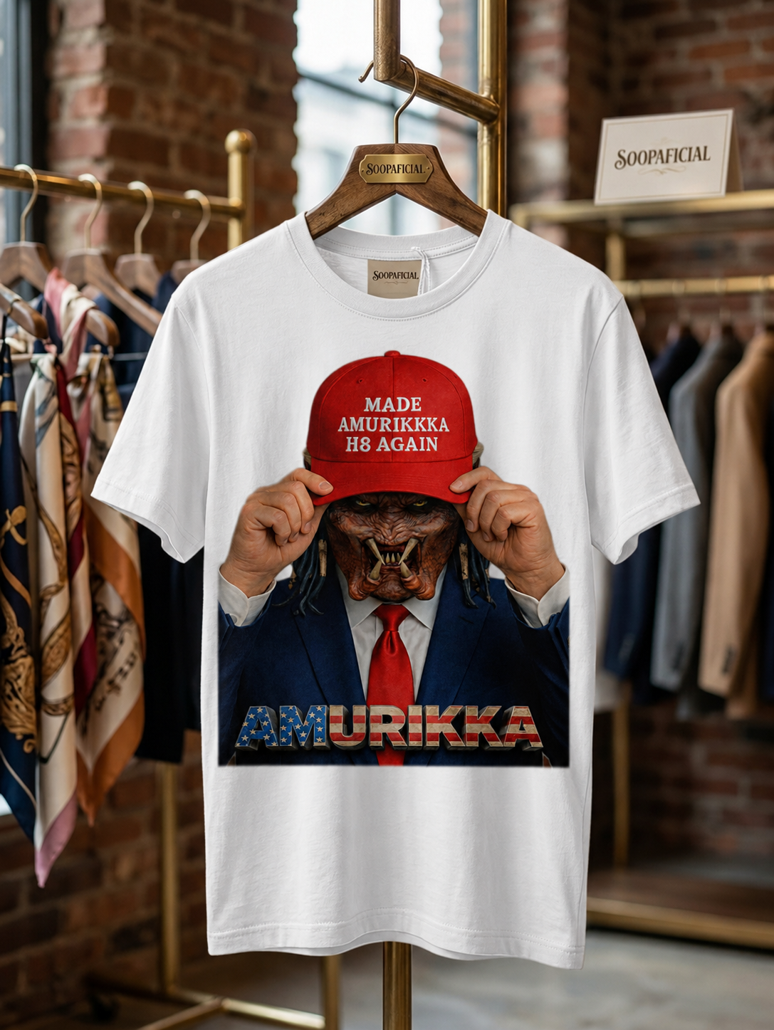 Made Amurikkka H8 Again - Political Tee