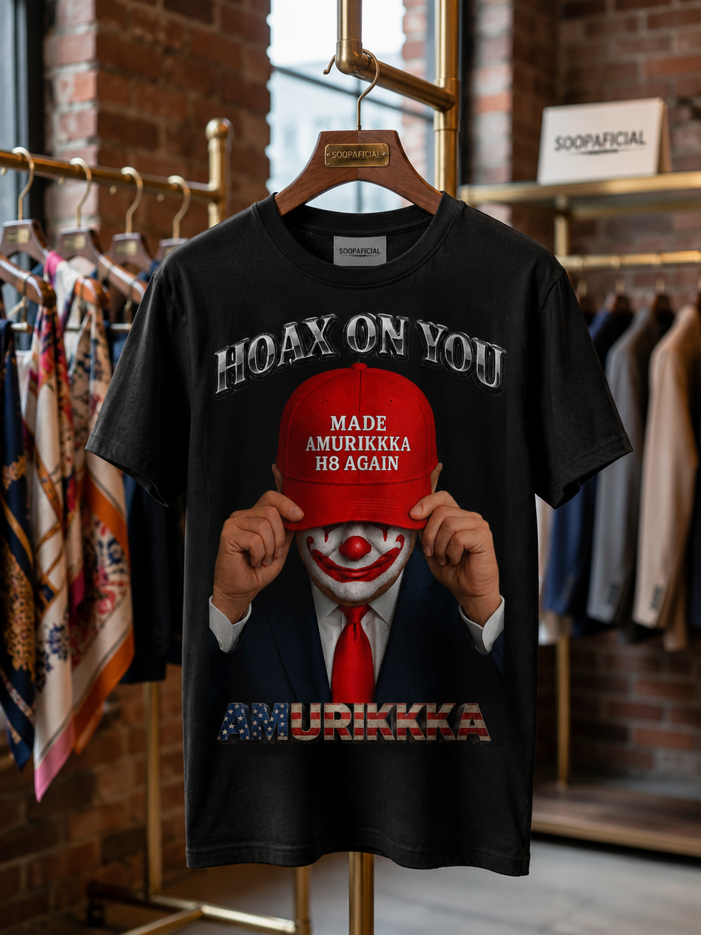 'Hoax On You' (Made Amurikkka H8 Again) NO KINGS