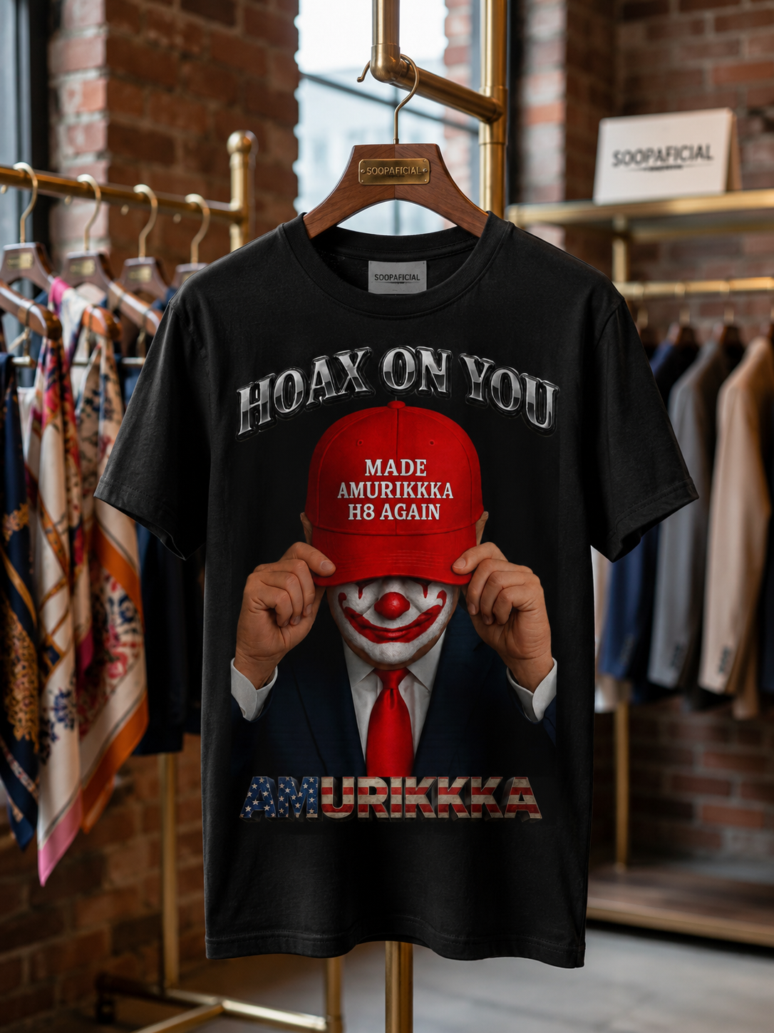 'Hoax On You' (Made Amurikkka H8 Again) NO KINGS