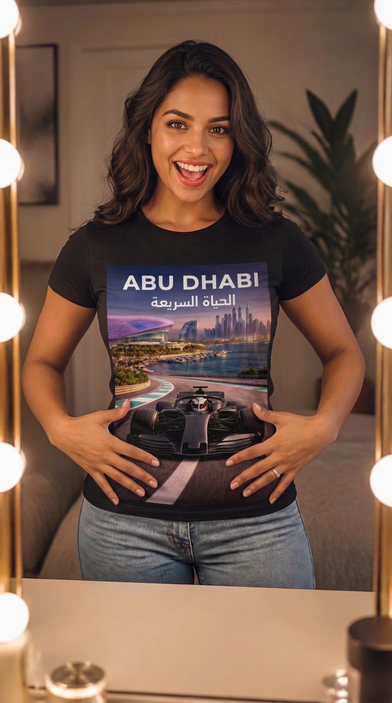 Abu Dhabi Grand Prix T-Shirt — Abu Dhabi F1 Tee