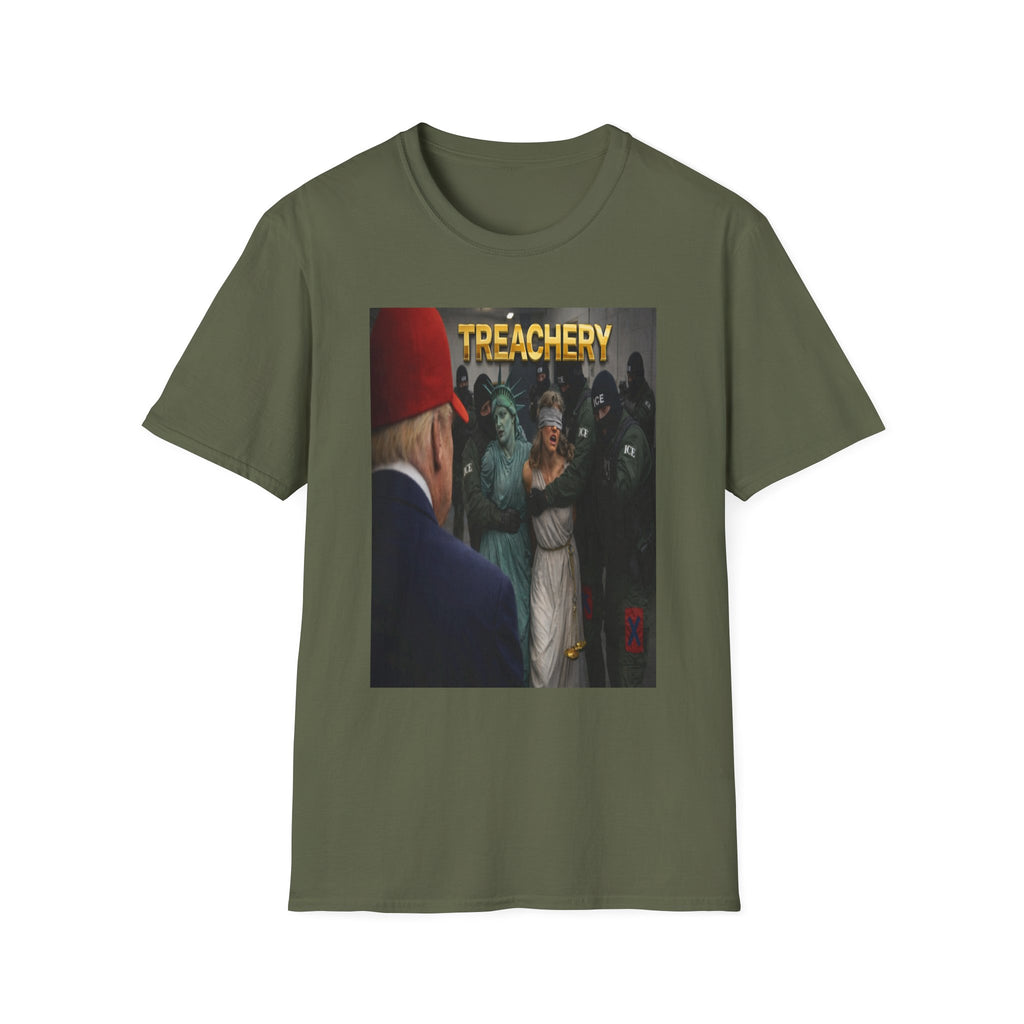 Treachery - No Kings - Political Tee