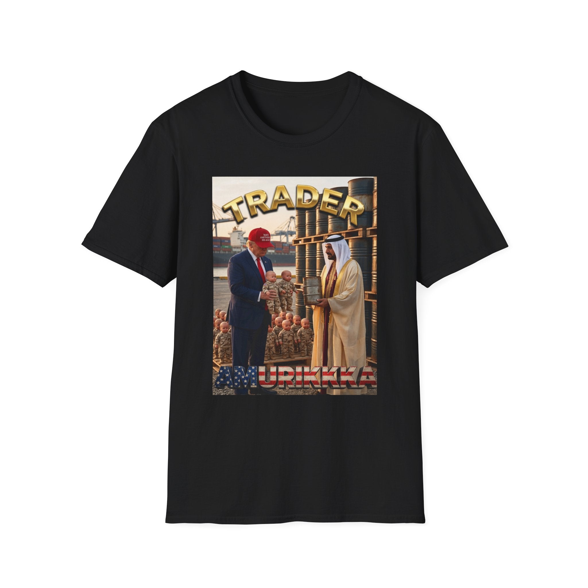 The Trader — No Kings Tee