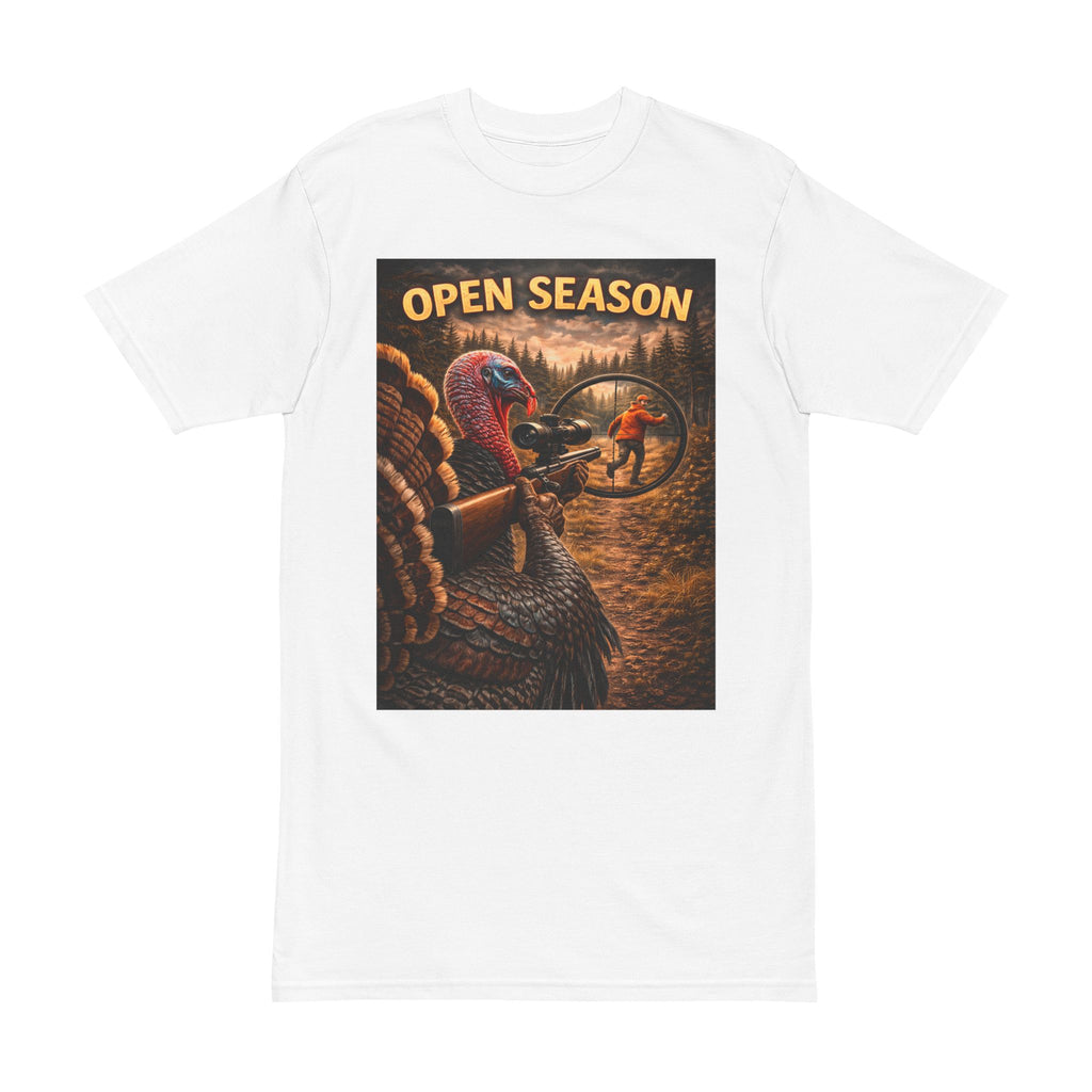Turkey Hunting Human - Funny Animal Tee