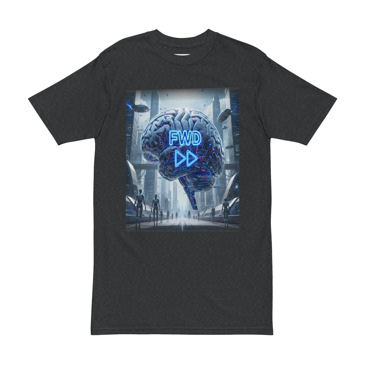 FWD Thinking — Futuristic AI Forward Tee