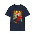 STFU Parrot T-Shirt — funny bird t-shirt