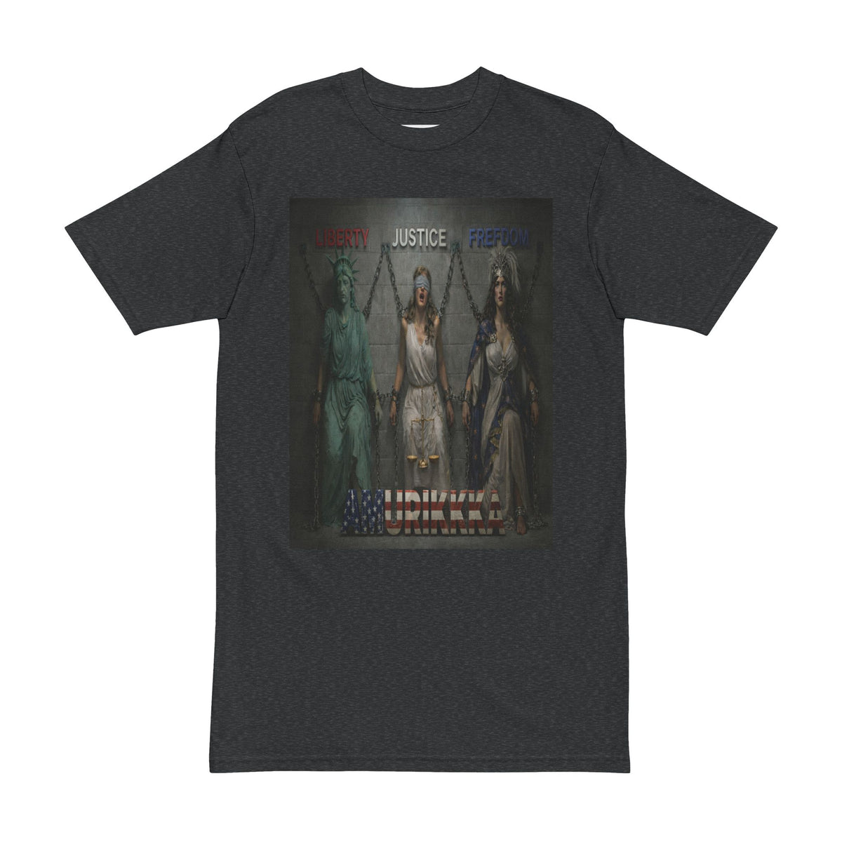 Justice Freedom Liberty T-Shirt — Save America NO KINGS