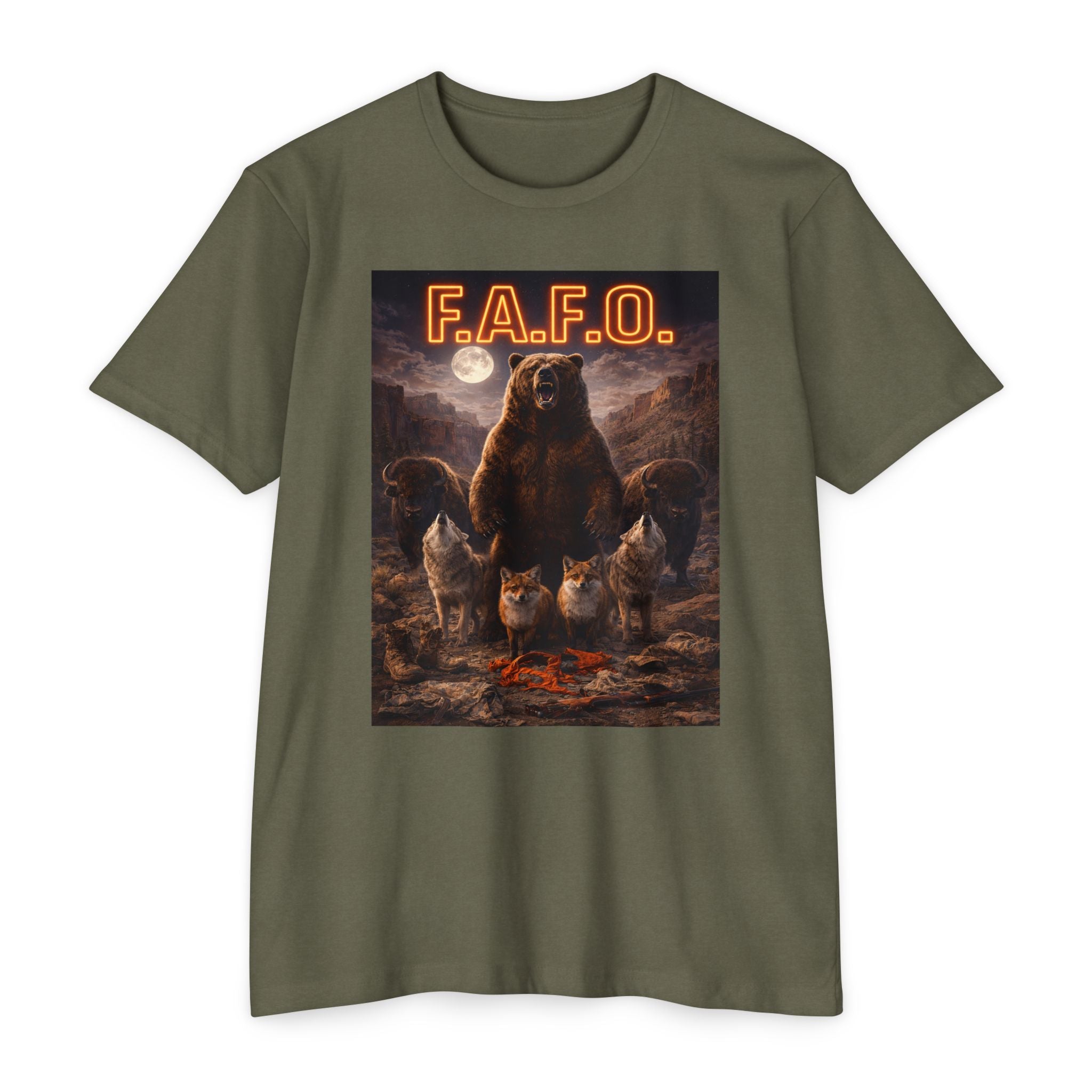 F.A.F.O. Bison & Grizzly Tee