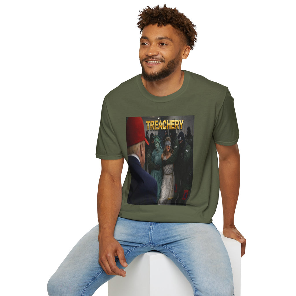 Treachery - No Kings - Political Tee