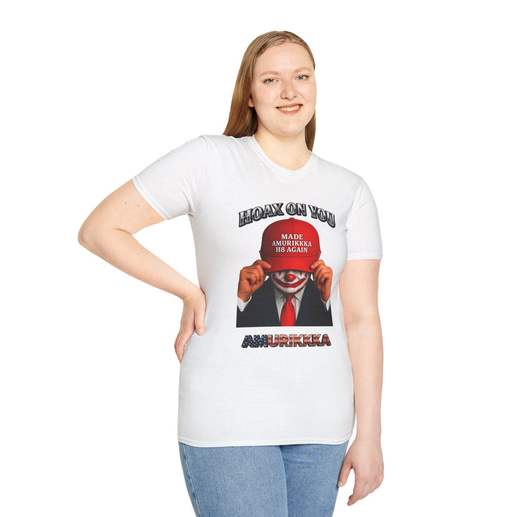 'Hoax On You' Tee (Made Amurikkka H8 Again)