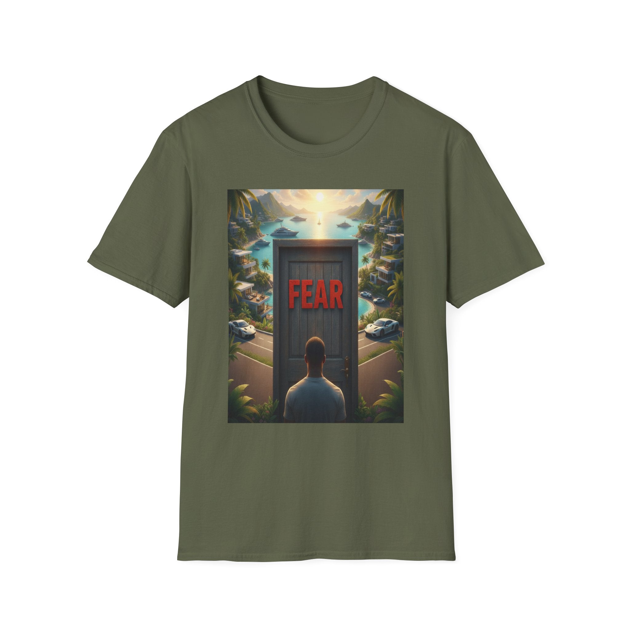 Face Fear Motivational T-Shirt