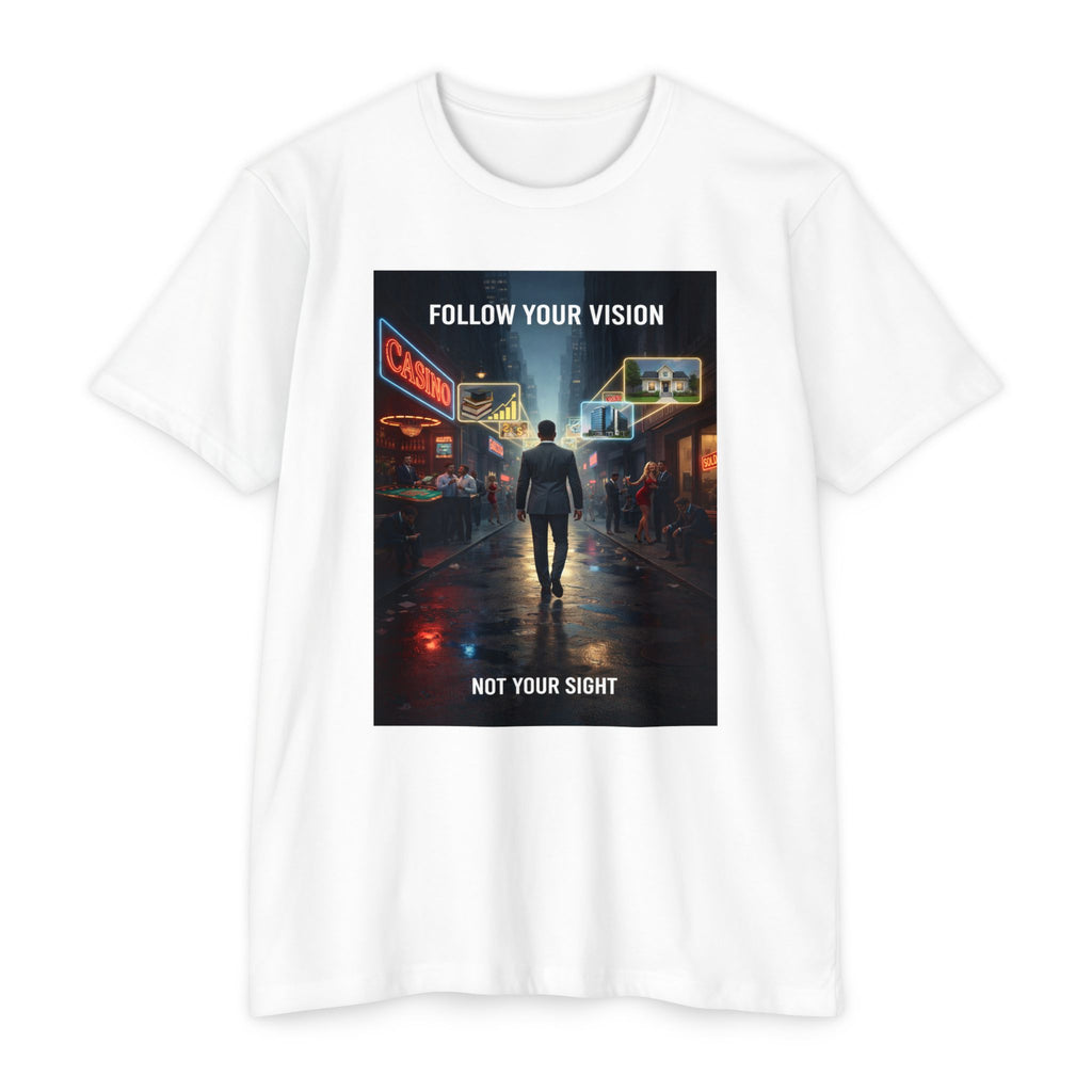 Follow Your Vision — Motivational Graphic Tee