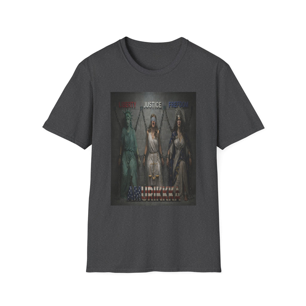 Justice Freedom Liberty T-Shirt — Save America