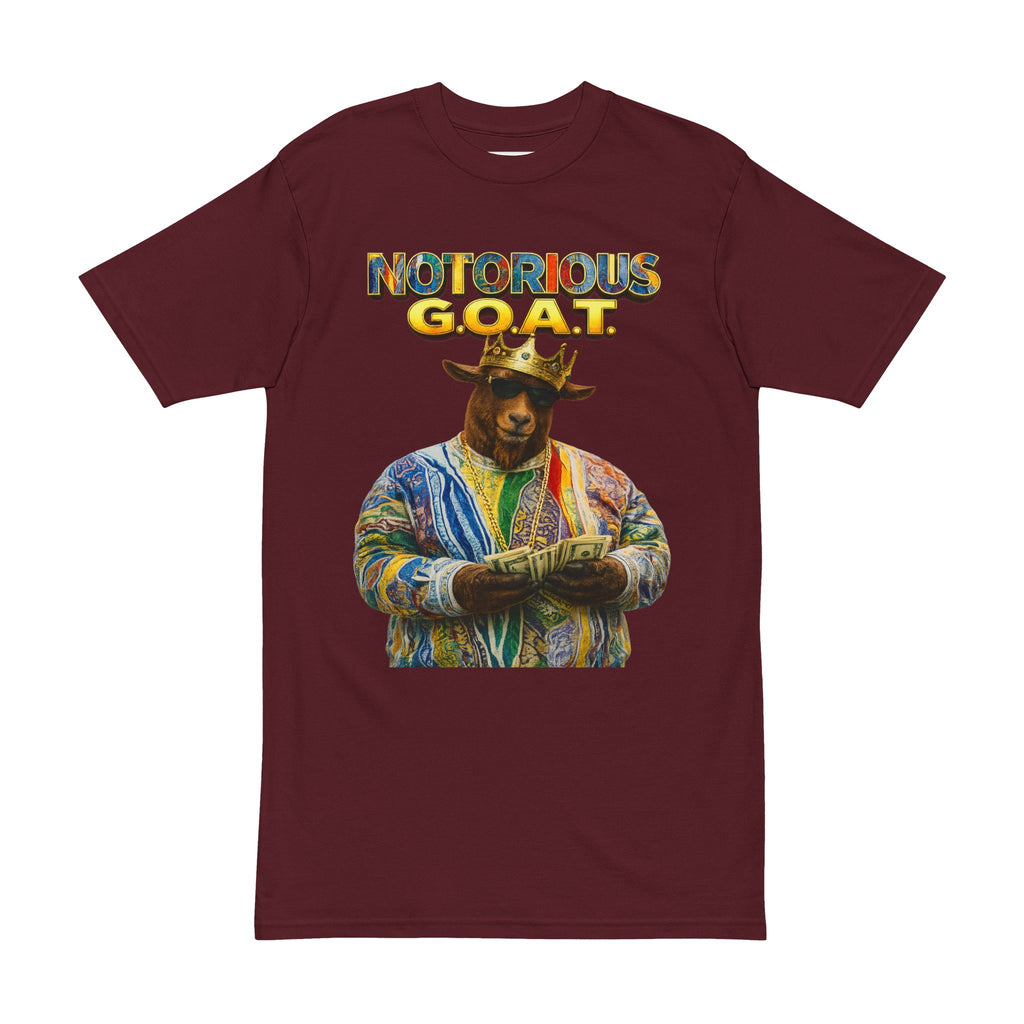 Notorious G.O.A.T. T-Shirt — Biggie Tribute