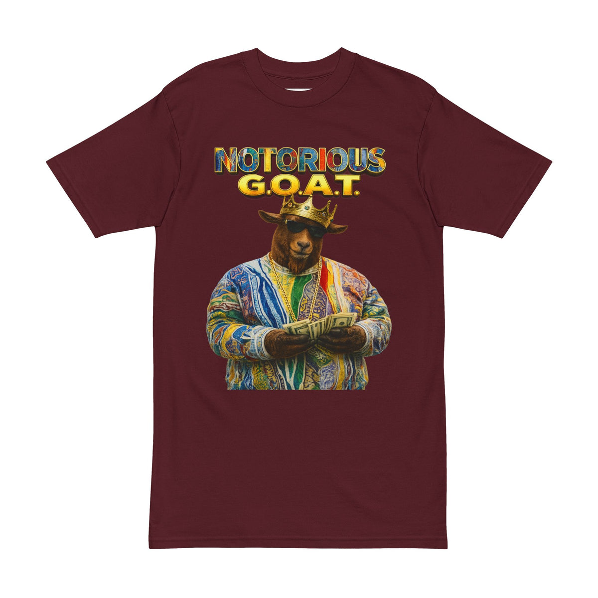 Notorious G.O.A.T. T-Shirt — Biggie Tribute