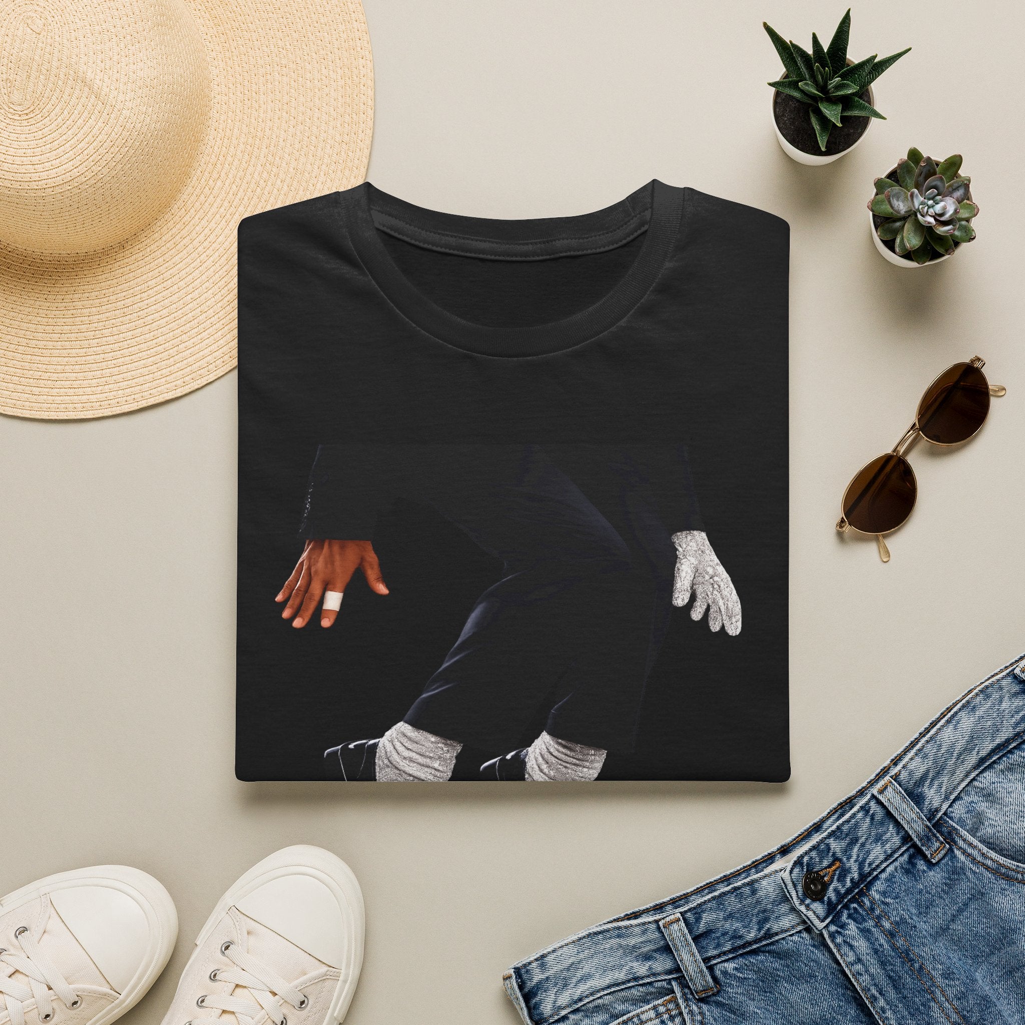 Michael Jackson Ten Toes Down — MJ Glove Tee