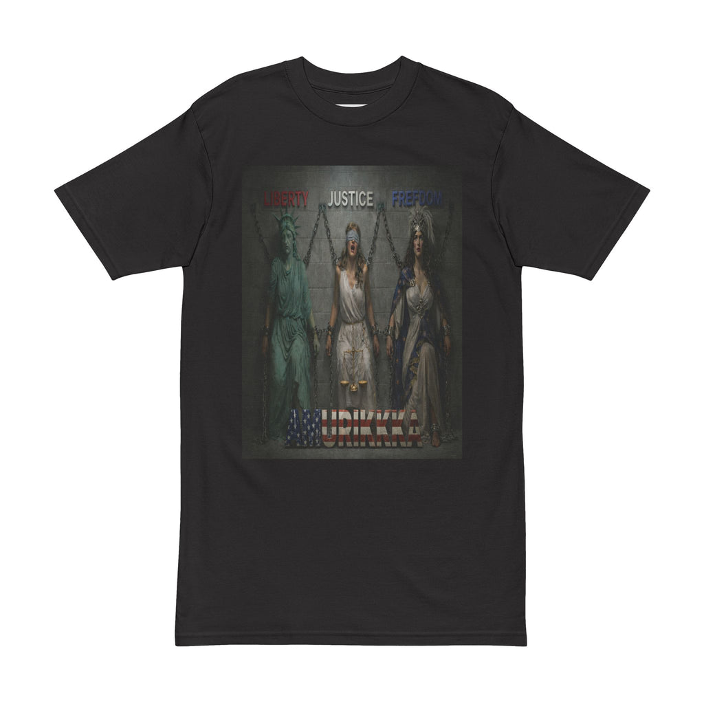 Justice Freedom Liberty T-Shirt — Save America NO KINGS