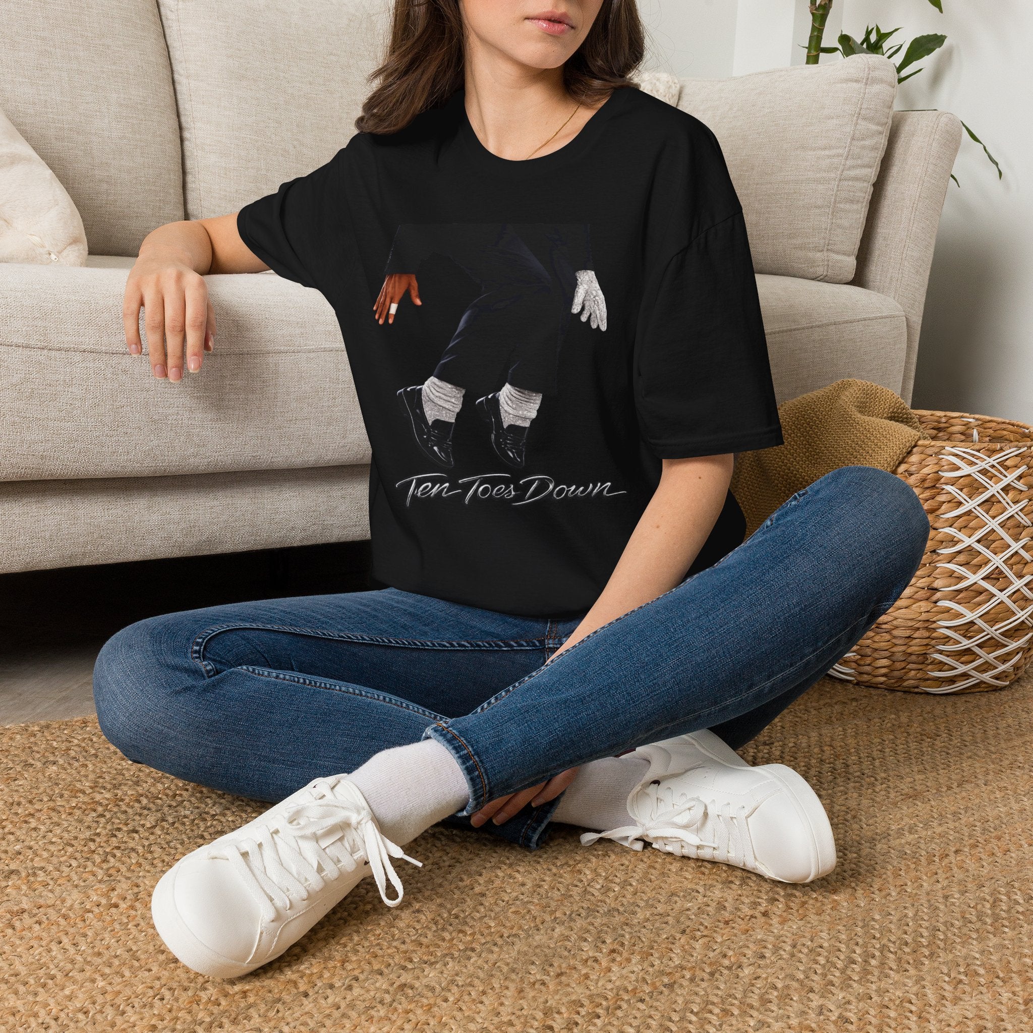 Michael Jackson Ten Toes Down — MJ Glove Tee