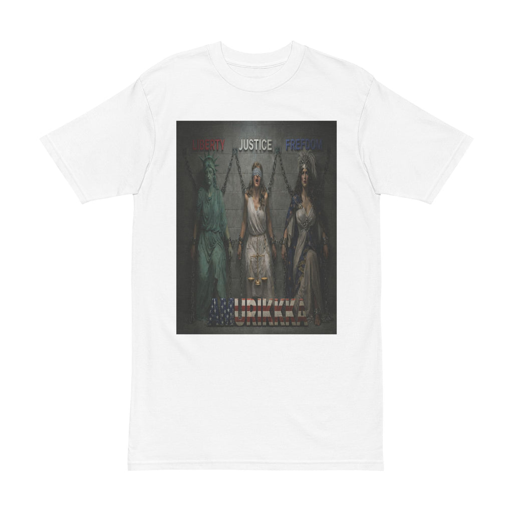 Justice Freedom Liberty T-Shirt — Save America NO KINGS