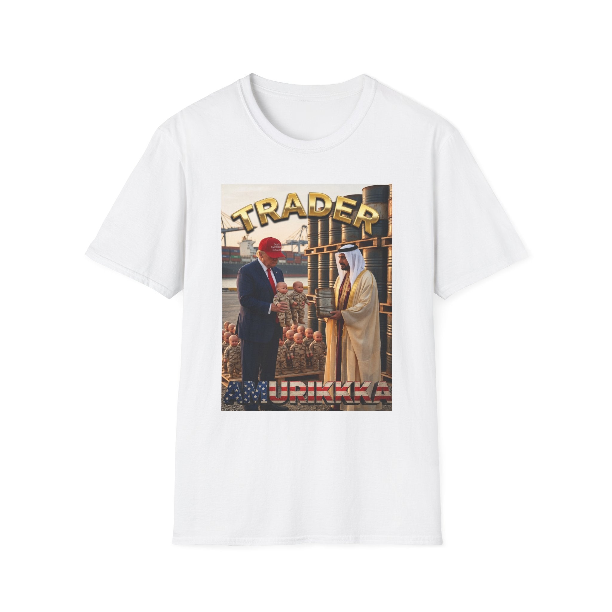The Trader — No Kings Tee