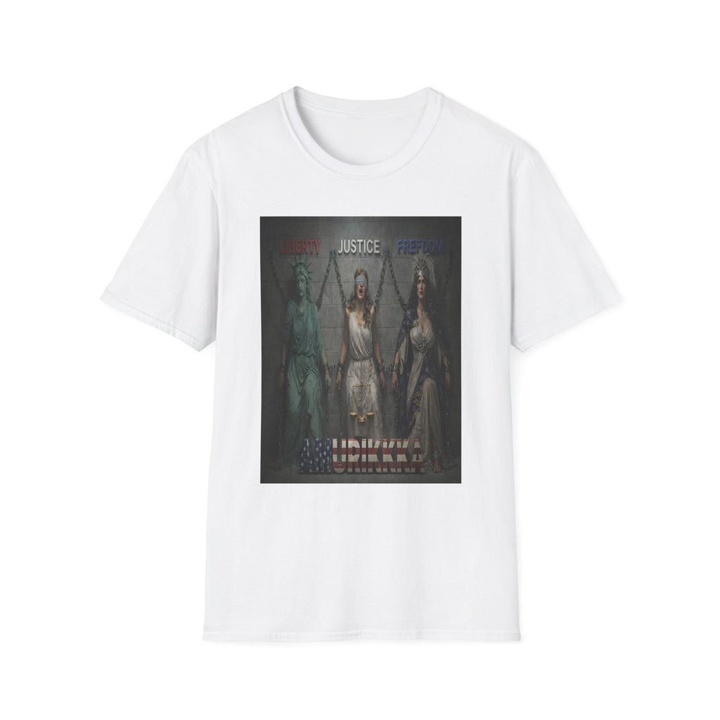 Justice Freedom Liberty T-Shirt — Save America