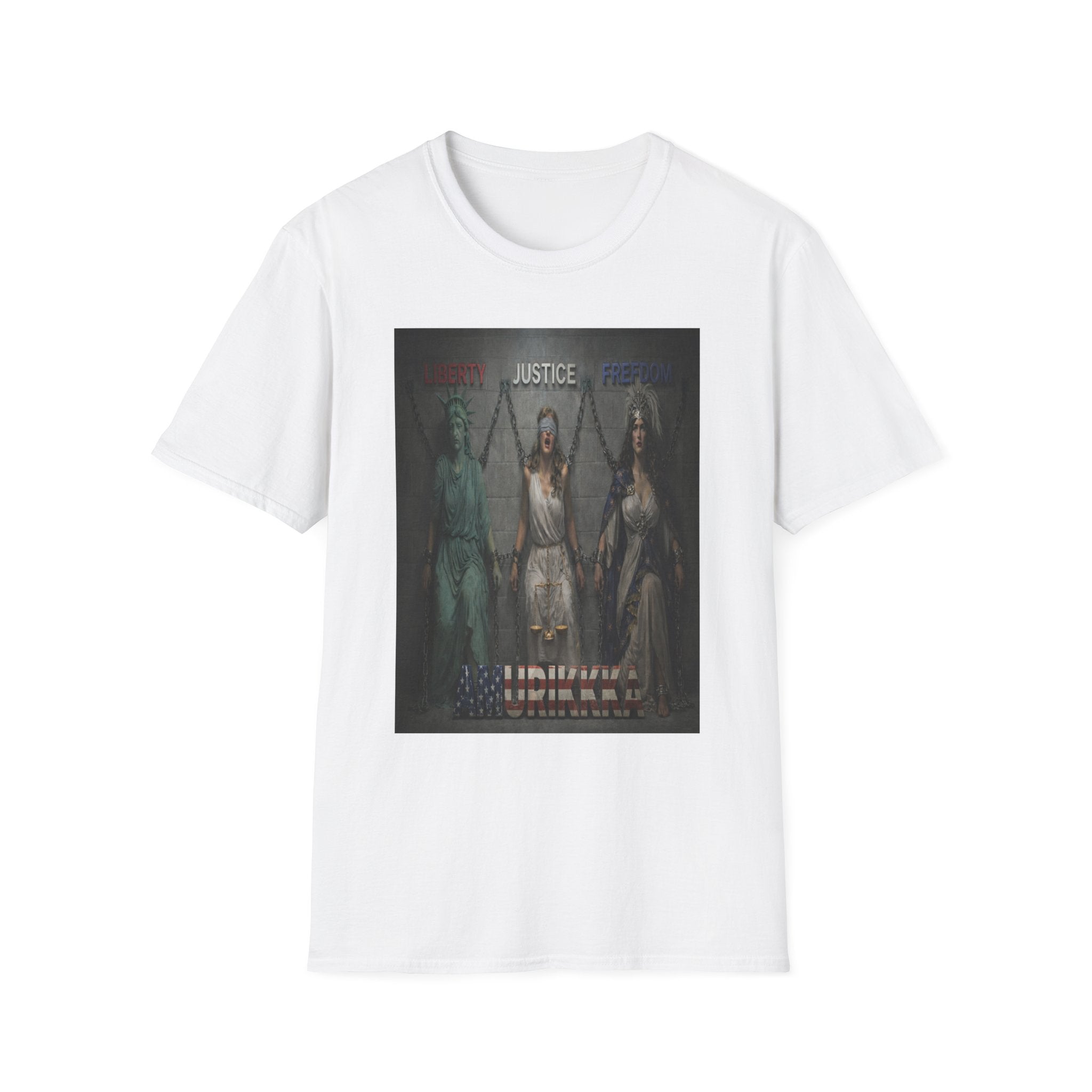 Justice Freedom Liberty T-Shirt — Save America